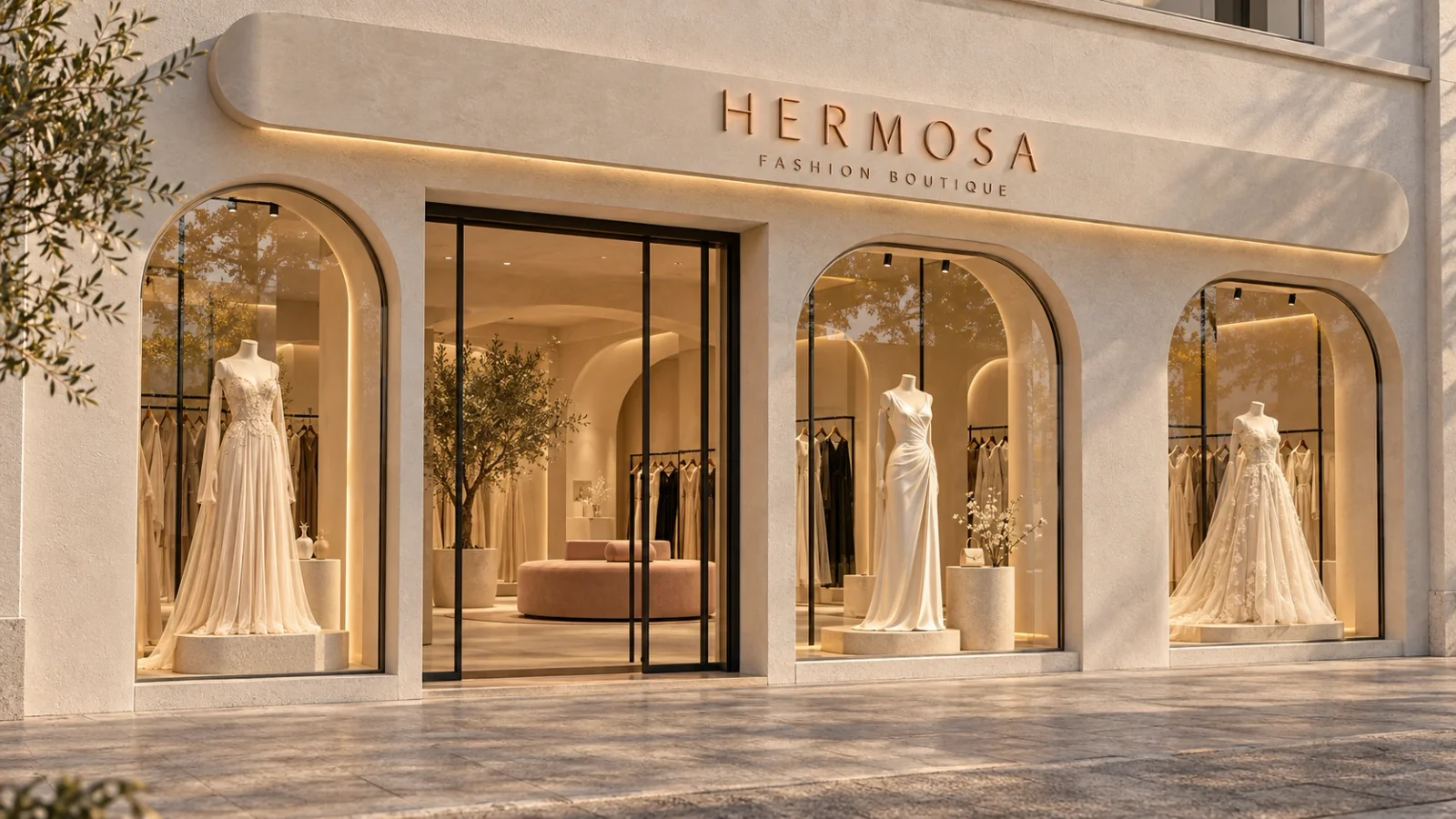 Boutique facade