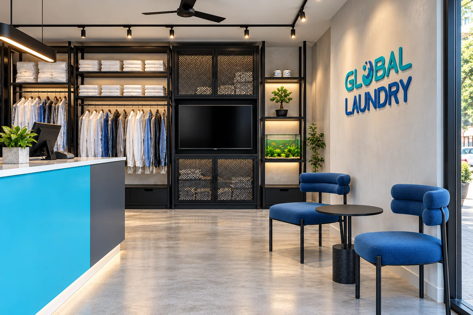 Reception & branded waiting area