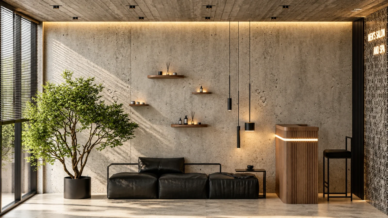 Reception & waiting lounge